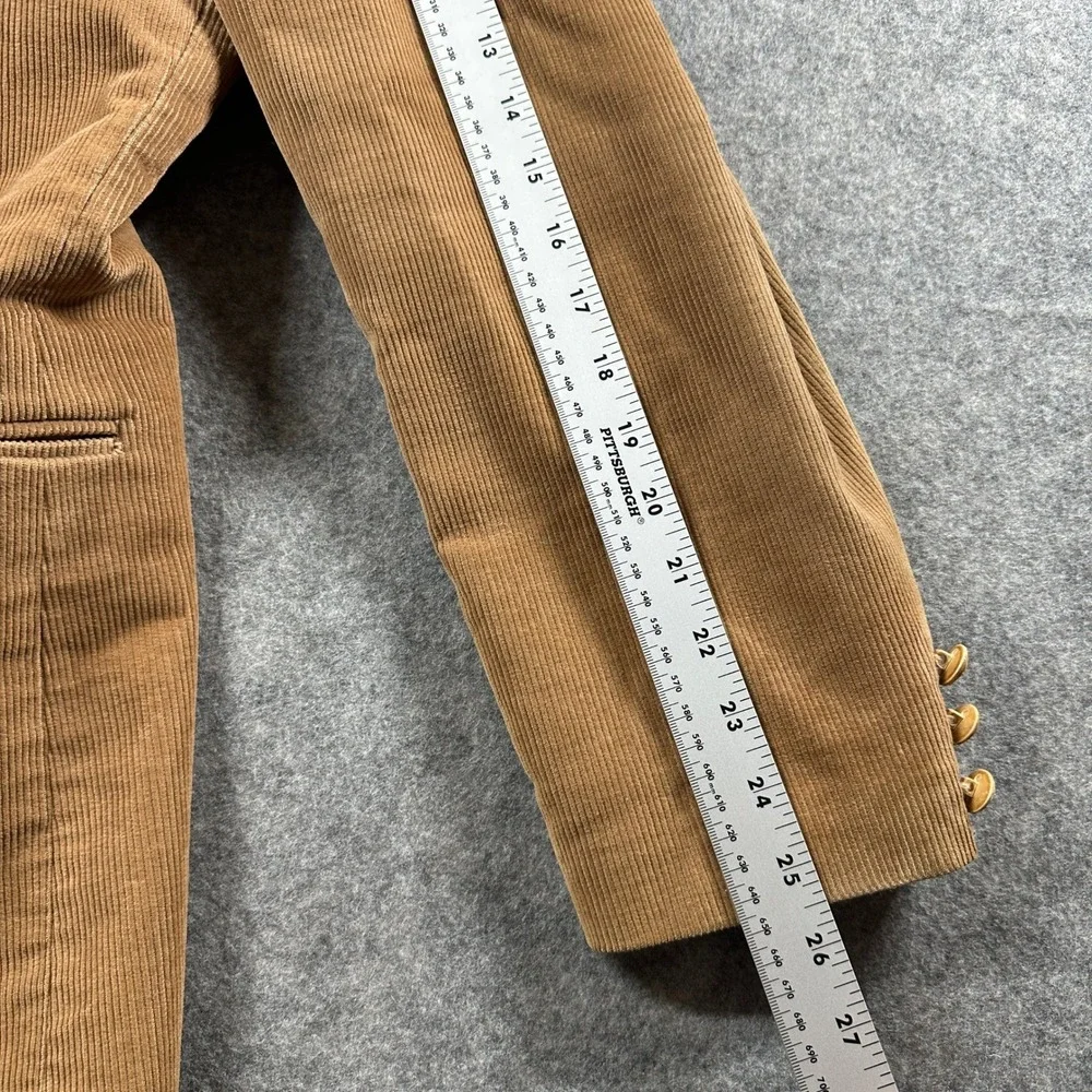Pioneer Wear Sport Coat Mens 46 Brown Corduroy Western Blazer Yoke USA Made